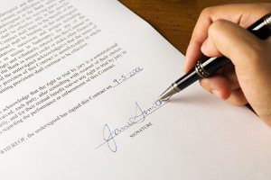 образец написания контракта